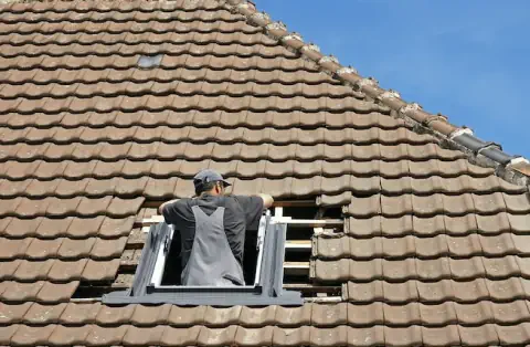 Pose de velux - Aromas